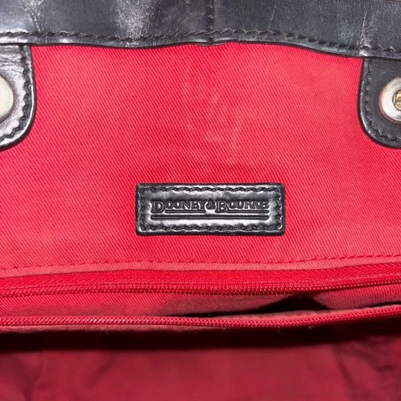 Dooney & Bourke leather colorful monogram Vintage 1975 Cindy tote bag - Picture 7 of 10